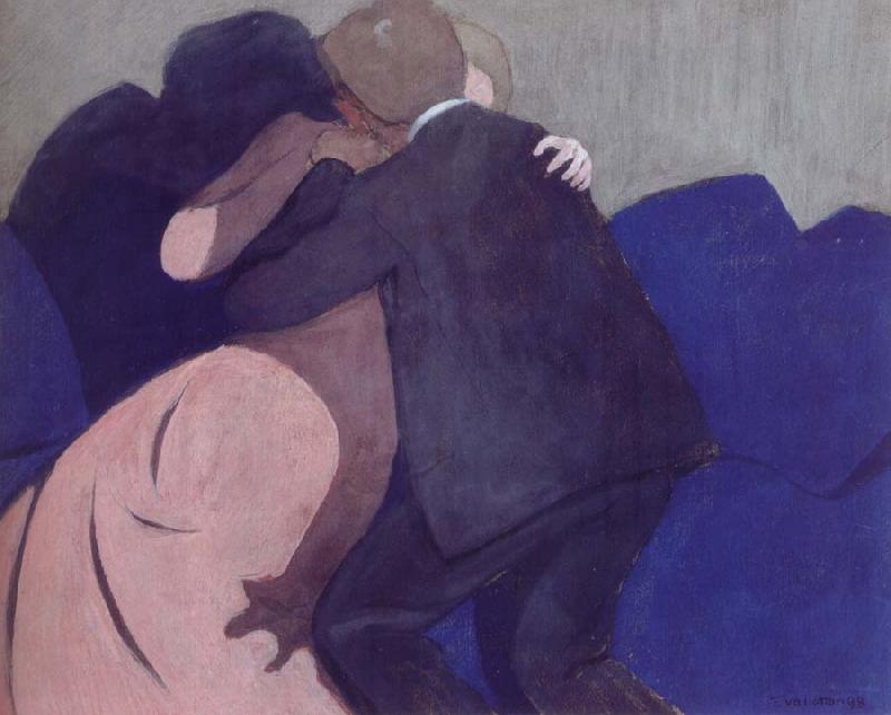 Felix Vallotton The Kiss oil painting picture